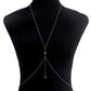 Jewelry bodychain with diamond hexagram pendant body chain ins net red sexy accessories female
