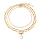 Jewelry Retro Multi-layer Beaded Chain Fragrance Necklace Simple and Versatile Imitation Pearl Trend Necklace