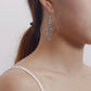 INS super hot femme fatale exaggerated snake-shaped earrings earrings net red dark black royal sister earrings female