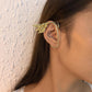 E1157 Ornament Simple Niche Design No Pierced Ear Clip Elf Ear Alloy Earrings Female