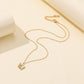 Ins niche three-dimensional butterfly pendant fashion titanium steel chain gold-plated collarbone necklace temperament necklace