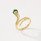 ZR122 Minority Design Personality Jewelry Simple Fashion Snake Ring Geometric Light Luxury Ring