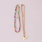 Fashion Jewelry Personality Simple Rice Bead Set Necklace Autumn Alloy Butterfly Necklace Female