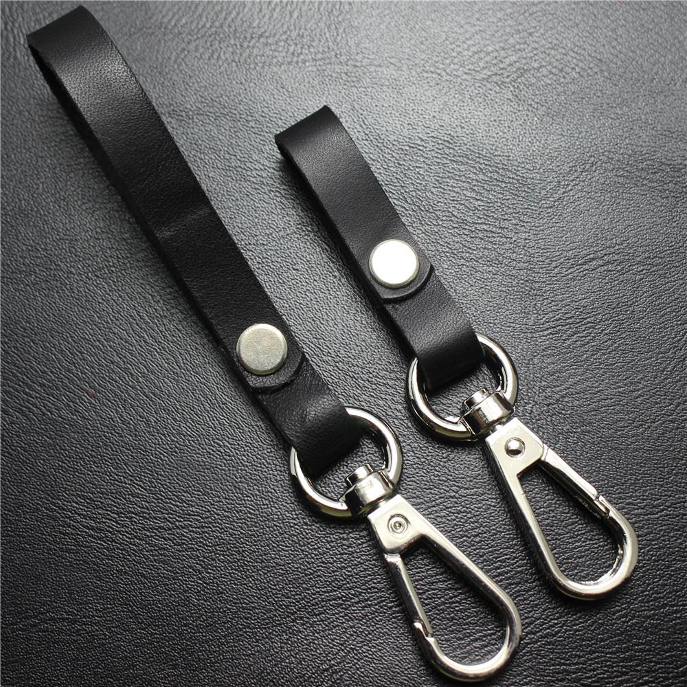 The first layer of cowhide multi-function key chain bag pendant car decoration supplies opening promotion gift custom detachable
