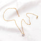 Necklace Fashion Simple Ladies Clothing Accessories Trendy Versatile Zircon Clavicle Chain