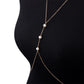 bellybodychain sexy pearl chain women's body chain