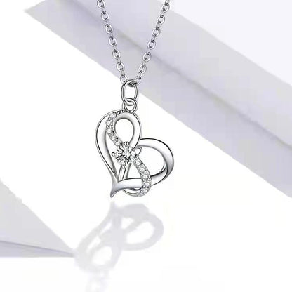 Jewelry Lucky 8 Love Love Pendant Necklace Female Niche Design Fashion Simple Jewelry Accessories