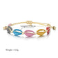 Jewelry Drip Oil Painted Alloy Shell Necklace Bohemian Braided Shell Bracelet