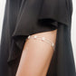 Jewelry ins transparent rice beads daisy sun flower small fresh leg chain accessories female beach leg ring