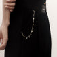 Jewelry Exquisite Hollow Butterfly Zircon Diamond Pendant Pants Bag Chain Female Ins Splicing Metal Chain Clothing