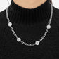 Indifferent and Simple Emotions Titanium Steel Pendant Stainless Steel Choker Clavicle Chain Necklace