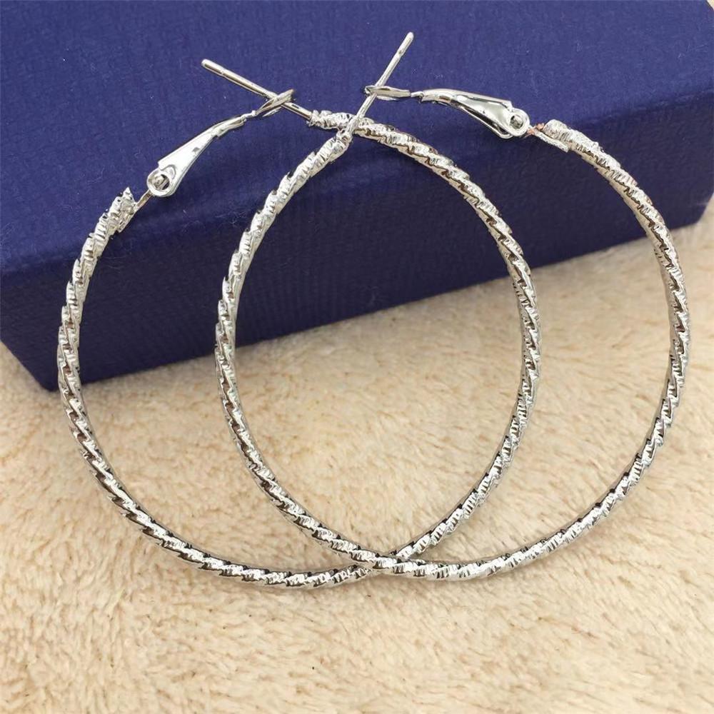 Simple Alloy Ring Earrings Circle Earrings Earrings Earrings Earrings Jewelry Explosion