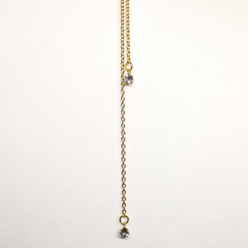 Jewelry Summer Clothes Accessories Fashion Street Shot Ladies Diamond Necklace Body Chain