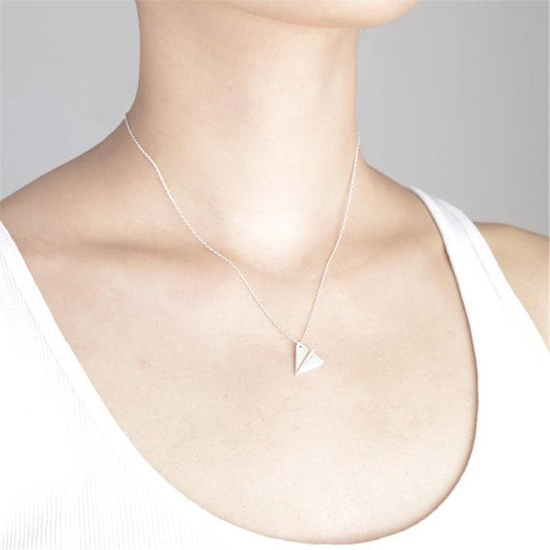 Star with the same jewelry one-way band onedirection necklace paper airplane necklace