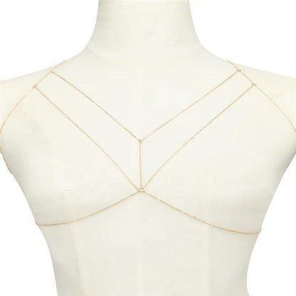 Jewelry simple street style clothing geometric sexy body chain