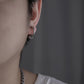 Men's Earrings Nose Ring Ear Clip Stainless Steel Versatile Trendy Punk Earrings Ornament Simple Personality