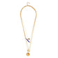 Jewelry rice bead heart branded fruit tree necklace women's creative multi-layer necklace clavicle chain