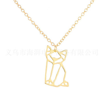 Jewelry Personality Fashion Cute Cat Pendant Necklace