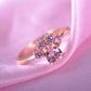 Cute Cartoon Opening Adjustable Cat Claw Cat Footprint Zircon Ring Female Electroplated Silver Animal Copper Jewelry