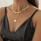 Cold flat snake bone chain necklace female hip-hop simple woven soft snake bone chain collarbone chain necklace
