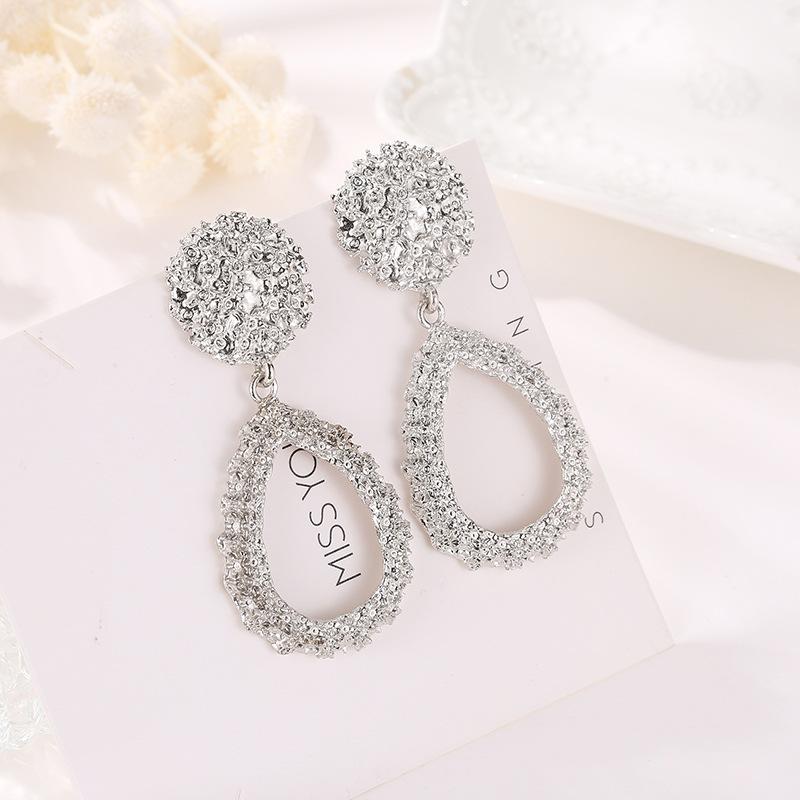 Jewelry Alloy Plating Water Drop Temperament Earrings Fashion Personality Pendant