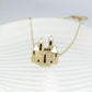 18 Jewelry Harrypotter Castle Necklace Harry Potter Necklace Pendant