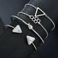 Accessories Trendy Honeycomb Geometric Bracelet Set Knotted Bracelet Bracelet