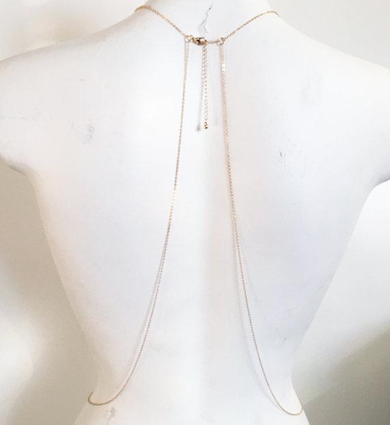 Copper Rod Integrated Chain Sexy Bikini Body Chain Alloy Chain BodyChain