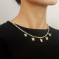 Jewelry Diamond Claw Chain Fashion Niche Sweater Chain Necklace Women's Versatile Fashion Design Necklace