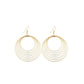 Jewelry exaggerated fashion metal ring buckle multi-layer hoop earrings night trend earrings