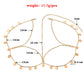 Street shot super shiny sequins wave tassel chain headdress headband hair accessories