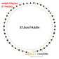 Jewelry Fashion Temperament Colorful Crystal Glass Beads Necklace Simple OT Buckle Short Flower Necklace