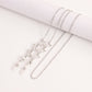 Jewelry Mask Chain Glasses Chain Metal Glasses Chain Geometric Mask Chain Accessories