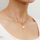 Jewelry Fashion Creative Fritillary Pendant Necklace Sweater Chain Female Trendy Cool Gentle Design Necklace