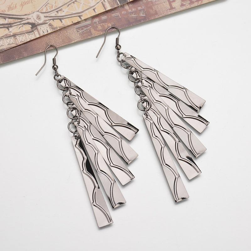 Fashion Earrings Long Tassel Earrings Earhooks Temperament Simple Sweet Earrings For Women