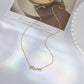 Cold temperament letter brick Mama necklace female simple design clavicle chain mother's day jewelry