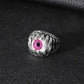 Devil's Eye Alloy Ring Men's Eyes Halloween Ring Ornaments
