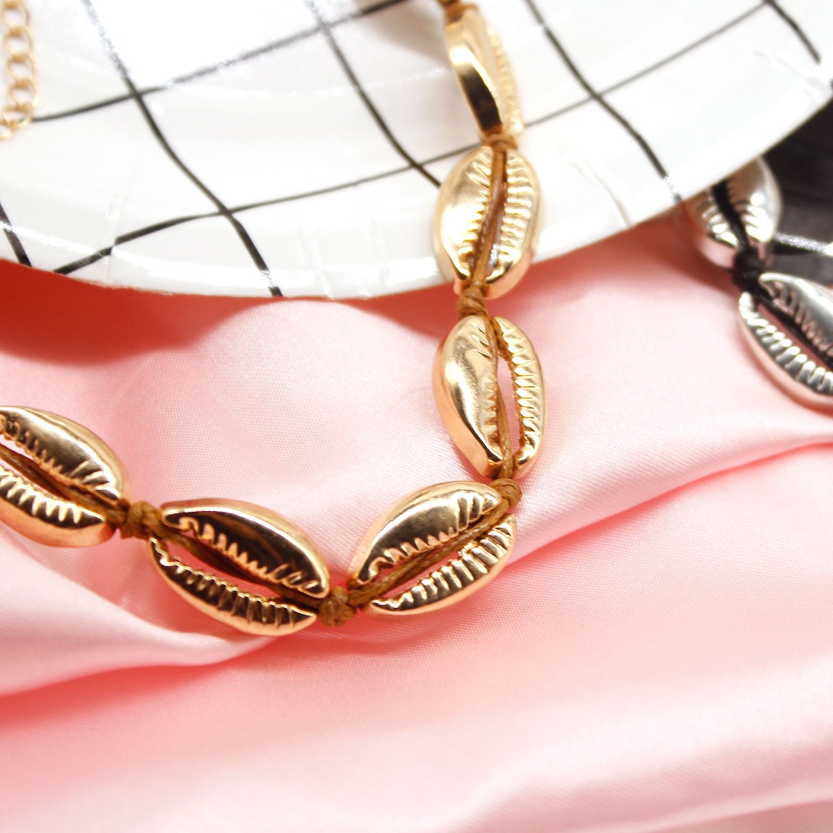 Jewelry bohemian fashion all-match necklace alloy shell necklace female