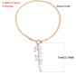 Jewelry Fashion Personality Pearl String Pendant Necklace Women's Trendy Model Light Luxury Snake Bone Chain Necklace