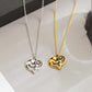 Mother's Day necklace mother child heart-shaped necklace heart-shaped pendant mother gift