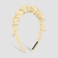 F493 jewelry simple small fresh pure color folded headband fashion commuting out fabric headband
