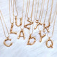 Exaggerated Fashion 26 English Alphabet Necklace Female English Alphabet Clavicle Chain