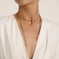 Jewelry Personality Cross Snake Bone Chain Necklace Women's Fashion Trendy Cool Can Knotted and Wearable Necklace