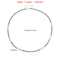 Jewelry Simple Double Layer Black Rhinestone White Zircon Necklace Necklace Female Trendy Cool Temperament Necklace