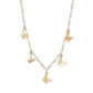 Fashionable Alloy Butterfly Pendant Necklace Retro Simple NK Clavicle Chain Short Necklace Ladies Jewelry