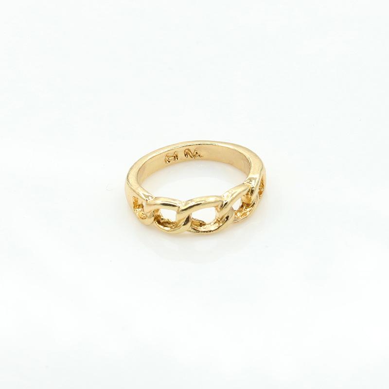 Fashion JewelryChain Empty RingStreet Shop Jianghu Ring