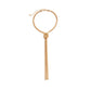 Jewelry Metallic Knotted Snake Bone Chain Necklace Fashion Personality Long Clavicle Necklace