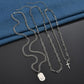 Personality Necklace Female Street Hip Hop Disc Student Multi-layer Simple Sweater Chain Internet Celebrity Cool Pendant Trend