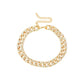 Jewelry personality chain full of diamonds hip-hop trendy hand jewelry simple all-match punk micro-inlaid bracelet female