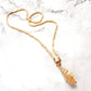 Jewelry hand-woven color rope rice beads conch necklace ladies fashion temperament necklace sweater chain
